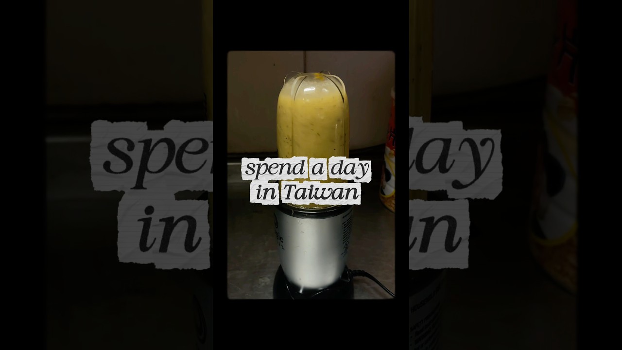 spend a day in Taiwan 🇹🇼 