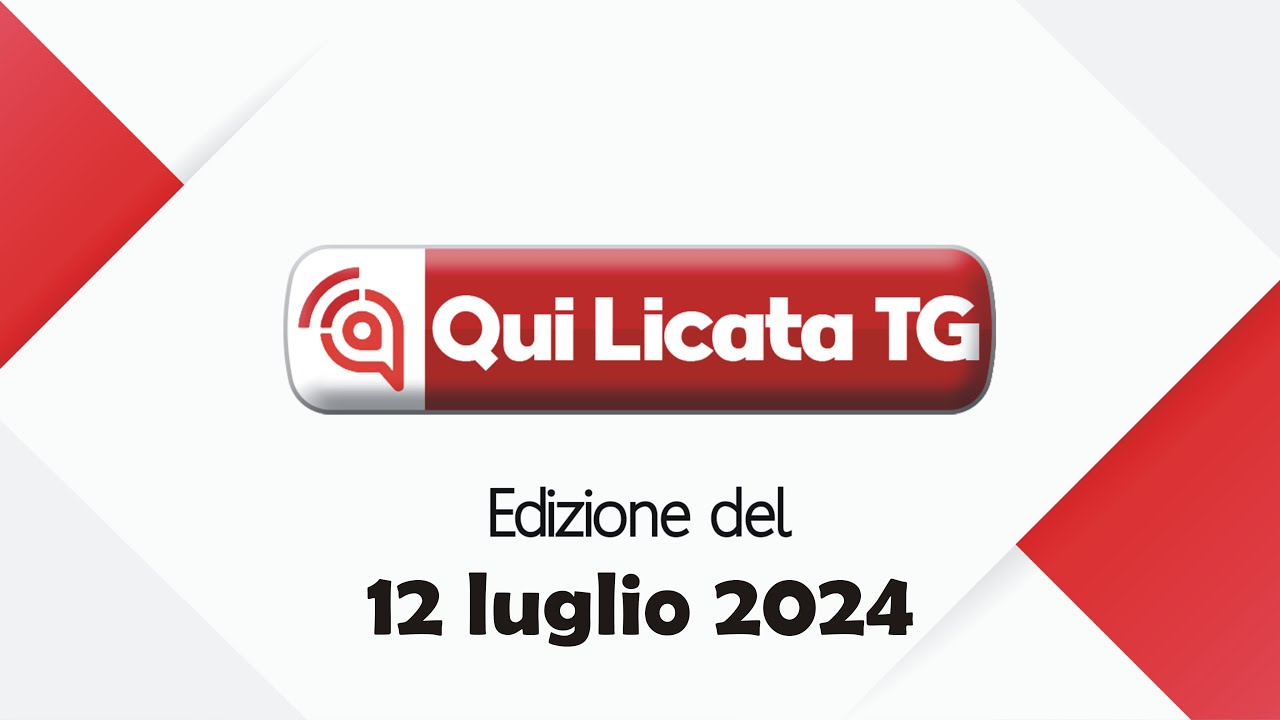 Tg 12 luglio 2024