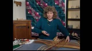 DVD 407  - Diagonal Twill Weave Basket (intermediate ++)