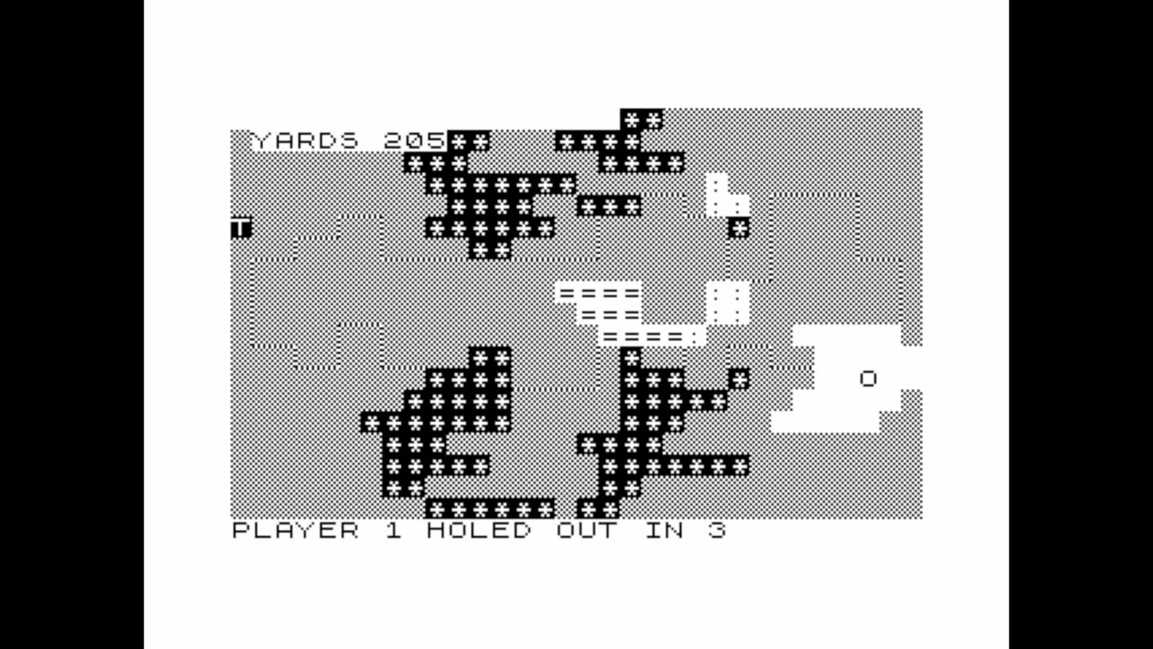 Golf for the ZX81 - YouTube