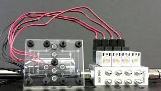 Air-powered computer memory helps soft robot control movements | Pneumatic RAM screenshot 5