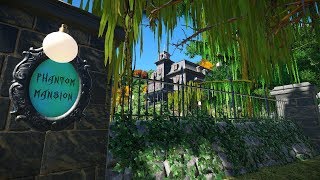 Planet Coaster spooky dark ride_Phantom Mansion_Complete tour+Queue+ride_POV