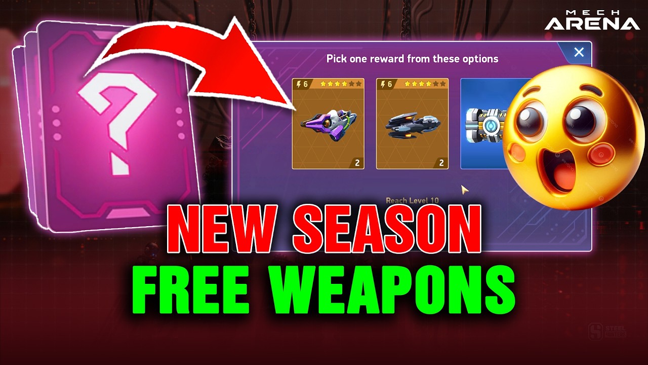 Mech Arena New Season System Explained | Free Weapons & Major Changes