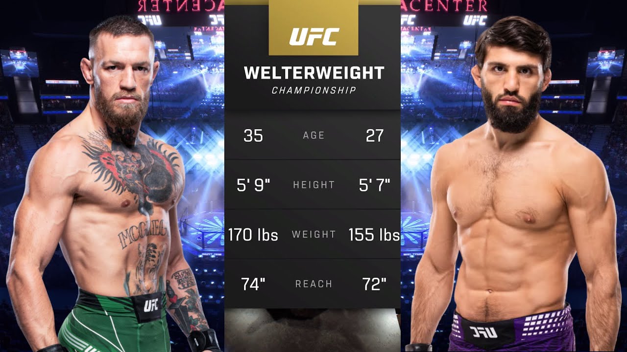 Conor McGregor vs Arman Tsarukyan Full Fight - UFC Fight Of The Night