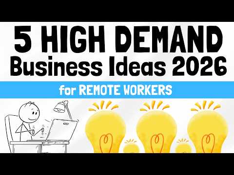 5 High Demand Business Ideas for Remote Workers in 2026