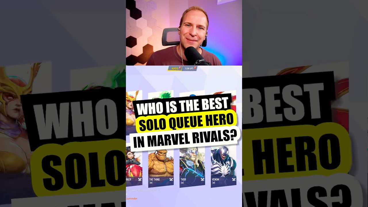 Лучший герой одиночной очереди в Marvel Rivals? 
