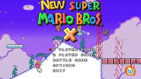 New Super Mario Bros. X (NSMBX, REAL NOW) v1.0 (2020) Showcase (Level Editor + Main Game)