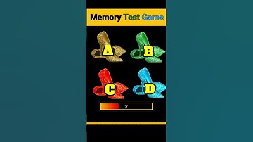 Memory Test Game l Riddles And Puzzles For Iq Test #shorts #shortsvideo #youtubeshorts #quiztime