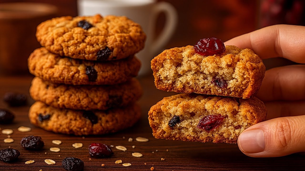 The Best Oatmeal Cookies Ever! Healthy, Sugar-Free & Naturally Sweet