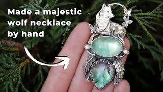 I make jewelry inspired by the legends of the forest spirits! Jewelry metalsmithing
Sit back, relax and watch the making process of this handmade magical wolf pendant necklace! And listen to the mesmerizing legends and stories about the forest spirits - the inspiration behind this unique jewelry design. In this video I will show you how I gather inspiration, how I design and draw concepts of my jewelry and - most importantly - how I make it!
Huge thanks to @PepetoolsUSA for partnering with me on this video! Check out the tools Im using in this video below.
⭐️ You can find Pepetools here:
https://pepetools.com/
https://www.instagram.com/pepetools_usa/
https://www.youtube.com/channel/UCoAOq_IXjKXlLGYRs5DvToQ
⭐️ Haymaker Saw Frame https://pepetools.com/products/haymaker-saw-by-lion-punch-forge?aff=16
⭐️ Blade butter: https://pepetools.com/products/blade-butter-cutting-lubricant-2oz-jar?aff=16
⭐️ NANO saw blades pack of 144: https://pepetools.com/products/nano-jewelers-saw-blades?aff=16
⭐️ NANO saw blades pack of 12: https://pepetools.com/products/nano-jewelers-saw-blades-12-blades?aff=16
⭐️ Foredom Pendant Motor & Flex Shaft: https://pepetools.com/products/foredom%C2%AE-k-2220-system-with-sr-motor-and-h-20-quick-change-handpiece?aff=16
⭐️ Automatic Torch Igniter: https://pepetools.com/products/automatic-torch-ignitor?aff=16
⭐️ Titanium solder pick: https://pepetools.com/products/ergolast-titanium-solder-pick?aff=16
⭐️ Power Sander: https://pepetools.com/products/power-belt-sander-flexshaft-attachment?aff=16
⭐️ Smart Flux: https://pepetools.com/products/smart-flux-prips?aff=16
⭐️ Smart Pickle: https://pepetools.com/products/smart-pickle-for-non-ferrous-metals-3lb-jar-sodium-bisulfate?aff=16
⭐️ Ring Clamp https://pepetools.com/products/ring-clamp?aff=16
⭐️ Rosy Revolver Mandrel for open rings: https://pepetools.com/products/rosy-revolver-flat-back-forming-mandrel?aff=16
⭐️ Superior Ring Bending Tool: https://pepetools.com/products/superior-ring-bending-tool?aff=16
⭐️ SmartSize US Ring Sizing Kit for Superior Ring Bending Tool: https://pepetools.com/products/smartsize-us-ring-sizing-kit-for-superior-ring-bending-tool?aff=16
(These are affiliate links, which means that I may receive a small commission if you make a purchase through these links at no extra cost to you. Its completely optional and helps me run this channel!).
⭐️ Big thanks to amazing Kasia for filming parts of this video with me! @bypirazyoko
https://www.instagram.com/bypirazyoko/
⭐️ Want to see more tutorials like this? Check out these videos!
- Make simple wedding rings: https://youtu.be/yyxB2oSA1Zw
- Make a saddle ring: https://youtu.be/2LFB9K5ytio
- Make a ring with bezel setting for cabochon: https://youtu.be/XhaxcTp8RiM
⭐️Follow me on Instagram!
https://www.instagram.com/basia.stardustmine/
https://www.instagram.com/artofmetalsmithing/
⭐️ Additional resources can be found on my Patreon page!
Find out more about becoming a Patron and ways to support the production of the videos: https://www.patreon.com/stardustmine
⭐️ JEWELRY MAKING TUTORIALS:
UNISEX RING step by step tutorial: https://youtu.be/kFDSynljVDw
BEZEL step by step tutorial: https://youtu.be/lhOEim0AvvE
RING from start to finish: https://youtu.be/kyGs0fKlrwI
GOLD FILLED RINGS tutorial: https://youtu.be/_fhHruDj4jw
⭐️ LET’S CONNECT!
My website: http://stardustmine.art/
Instagram: https://www.instagram.com/basia.stardustmine/
https://www.instagram.com/artofmetalsmithing/
Facebook: https://www.facebook.com/StardustMineJewellery/
Pinterest: https://pinterest.com/thestardustmine/
#jewelrymaking #silversmithing #artprocess
Sub count: 93,410 I make jewelry inspired by the legends of the forest spirits! Jewelry metalsmithing