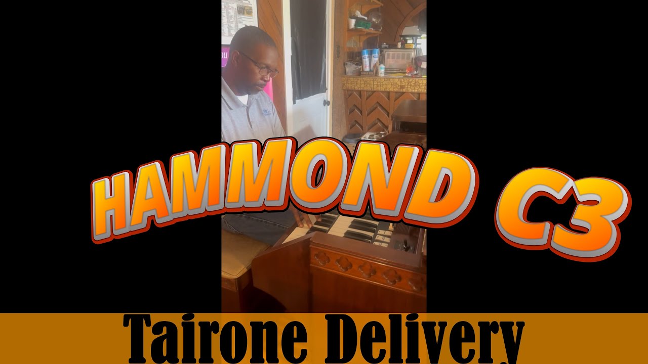 Our Friend Tairone C3 Delivery to LA. KeyboardExchange.com for all your Vintage Hammond Organ needs