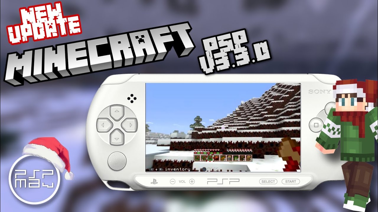 New Update: Minecraft PSP V3.3.0 Christmas haze update ) - YouTube