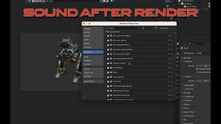 ADD-ON: Sound after render