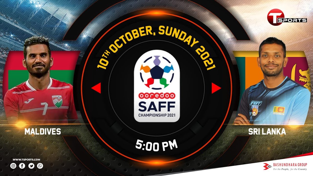 Maldives vs Sri Lanka | LIVE | 7th Match | SAFF Championship 2021