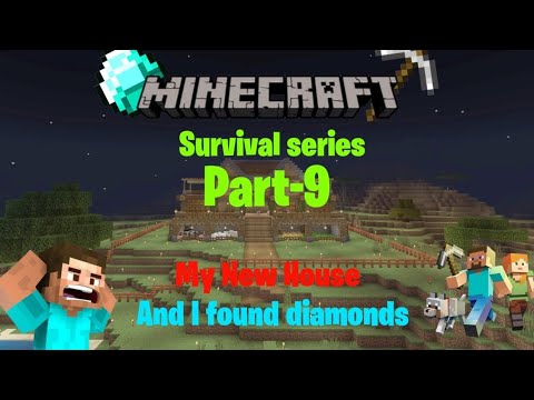 I found diamonds in my world Minecraft Survival series part 9#minecraft ...