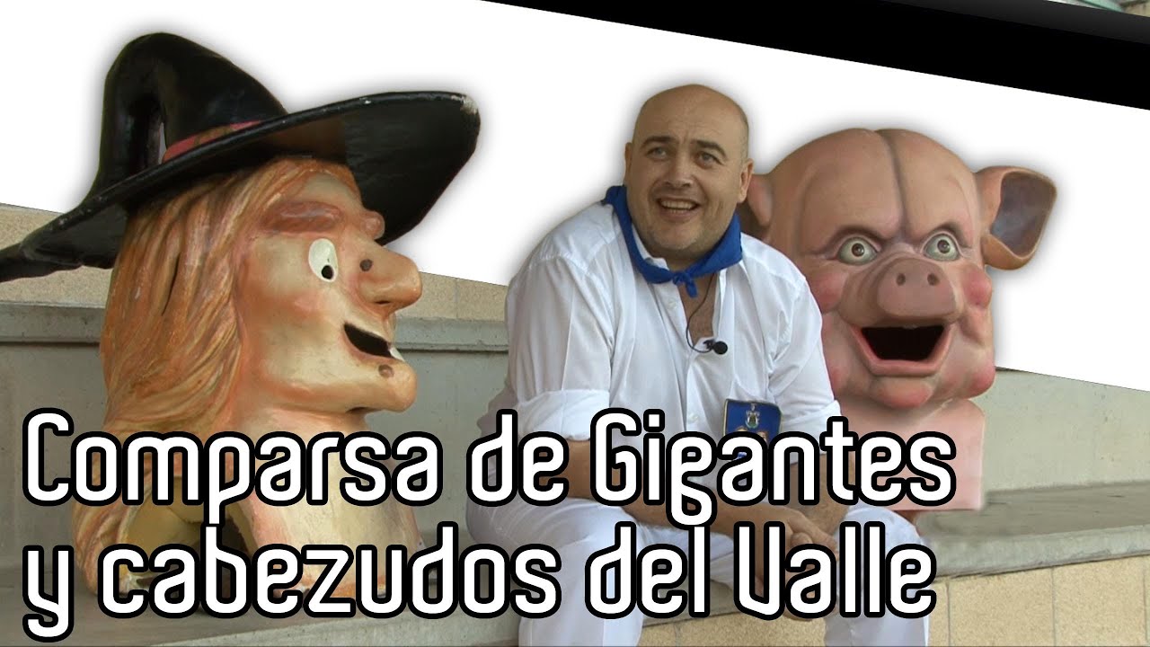 Conocemos mejor la Comparsa de Gigantes y Cabezudos del Valle de Aranguren