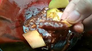 Makan petis sendirian mantul 😋😋