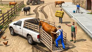 Farm Animal Transport Truck 3D - Android Gameplay screenshot 5