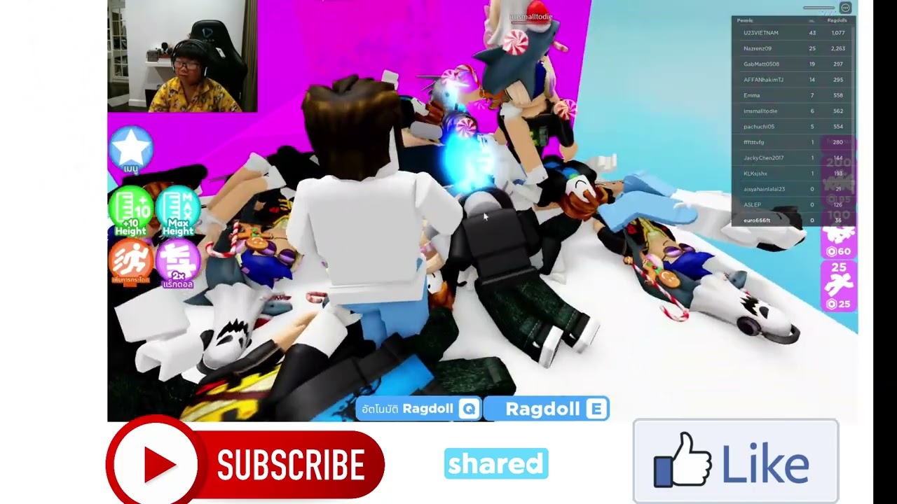 (Rackdoll stack)roblox euroตัวกลม