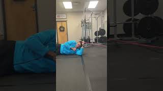 Sidelying eccentric shoulder internal rotation