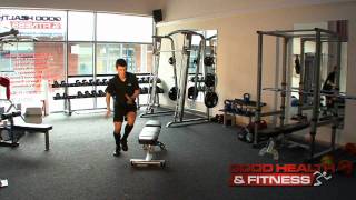 Plyo - Single leg lateral bench hops