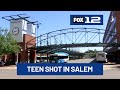 Teen shot, injured near SE Salem transit center; Suspect still wanted