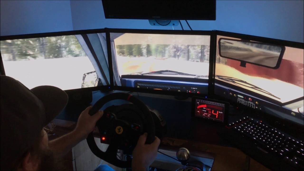 Dirt Rally - Monthly Online Event - Stage 2 - Nvidia Surround w/ Triple Monitors