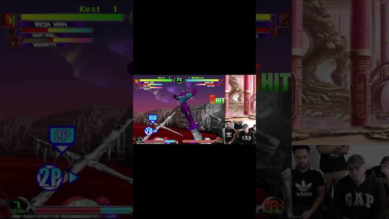 MvC2: Assist Punish Battle - Dhalsim vs Iron Man (Maddroo vs Kest) .:1.27.24:.