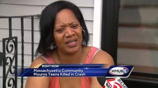 Massachusetts community mourns teens killed in crash