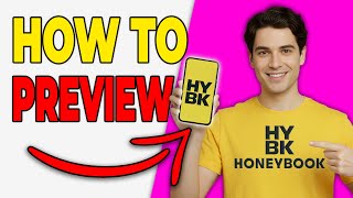 How To Preview The Client Portal In HoneyBook (Client View 2026)