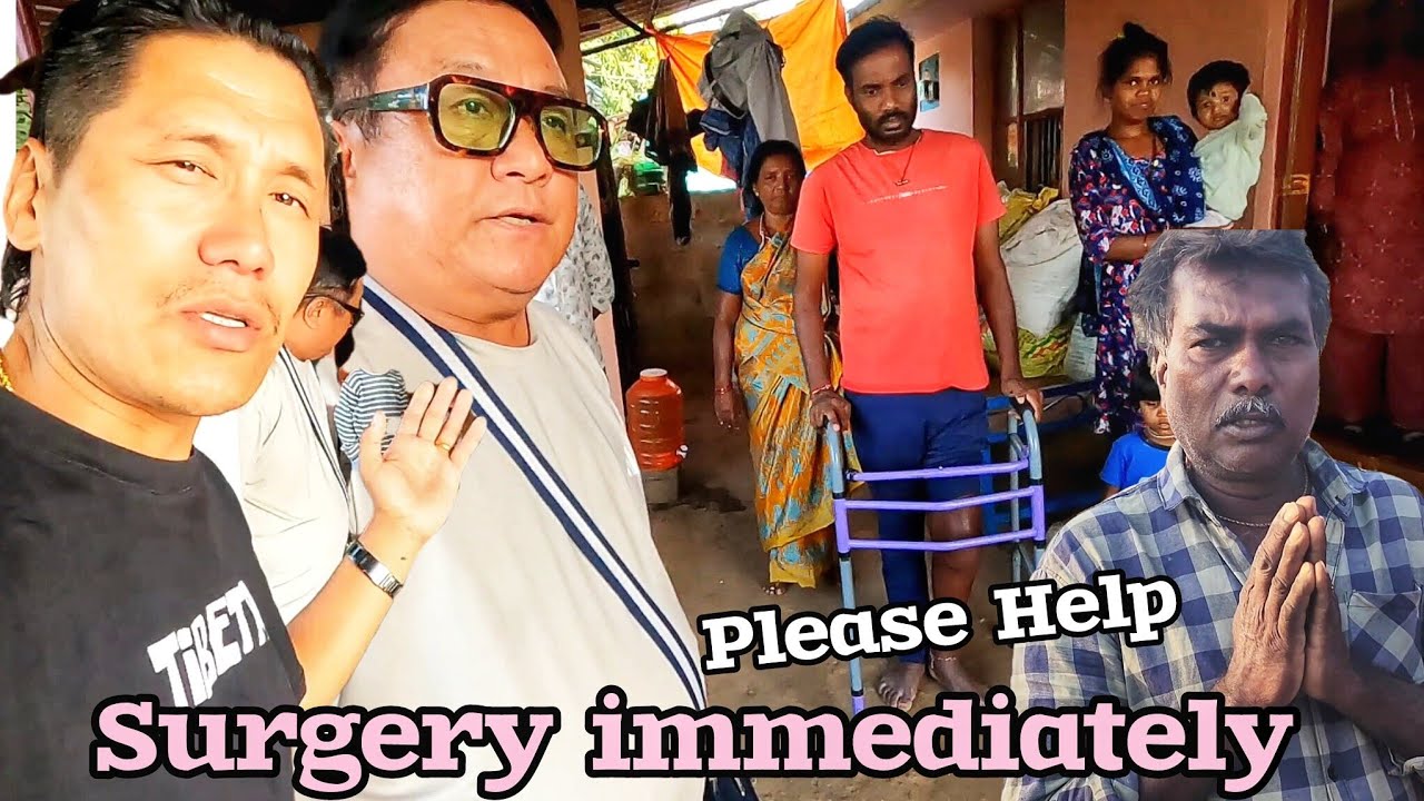 Please Help This Indian Young boy || Surgery Immediately ||  Tibetan YouTuber || Tibetan Vlogger 