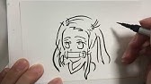 ひらがなで描いた鬼滅の刃キャラ文字絵 ひらがなで描いた鬼滅の刃キャラ文字絵