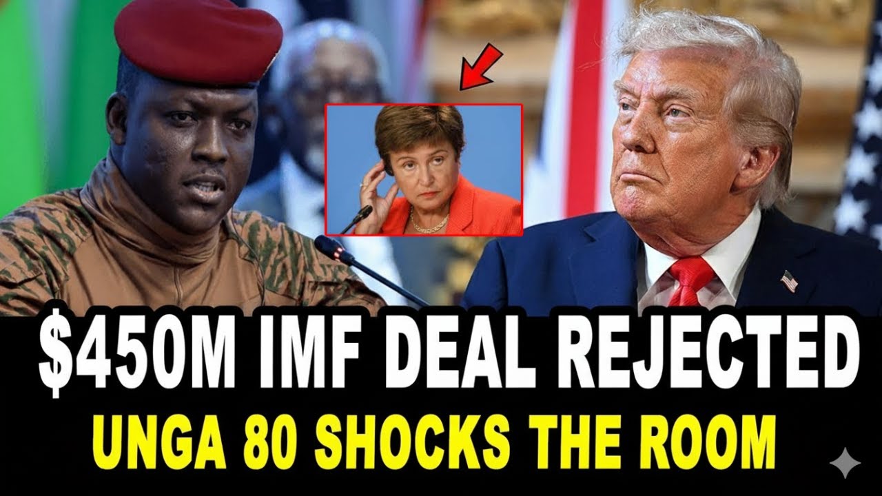 Ibrahim Traore REJECTS IMF at UNGA 80 — $450M IMF Deal REJECTED in Front of 43 Nations