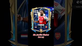RB Jurrien Timber Ovr 117 | FC Mobile VN #fcmobilereview #fcmobilevn #teamoftheseason