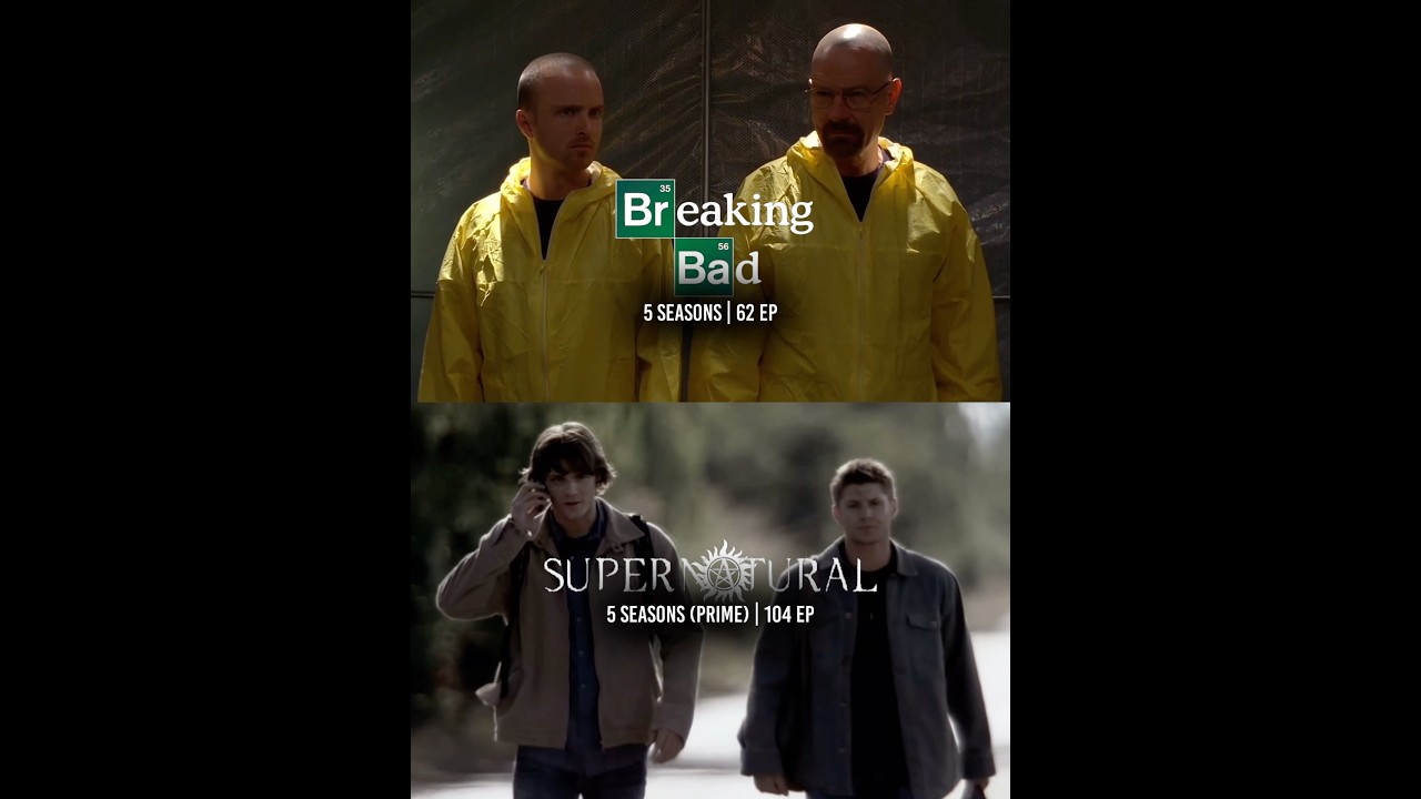 Supernatural versus Breaking bad | terms of writing  