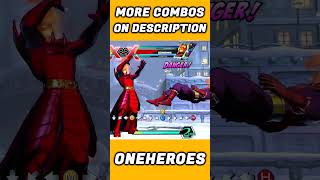 😈DORMAMMU COMBO FEAT.DEADPOOL/TASKMASTER!🤪💀 #shorts #umvc3 #ultimatemarvelvscapcom3 #mvc3
