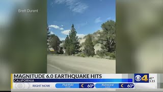 Earthquake rattles parts of California