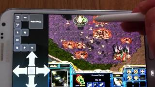 Starcraft running on Galaxy Note 2 screenshot 4