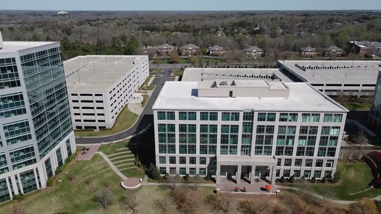 Ballantyne Corporate Park | Calhoun and Everett Buildings Ariel Showcase