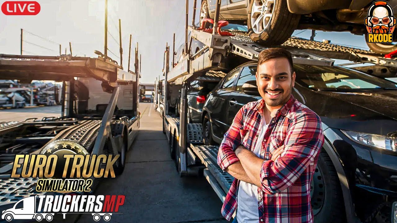 TMP KING IS BACK TO RULE AGAIN IN TRUCKERSMP | LOGITECH G29 STEERING WHEEL GAMEPLAY | RKODE GAMING