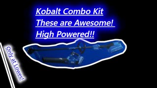 Kobalt String Trimmer And Leaf Blower combo kit Review