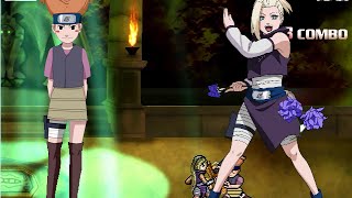 Naruto Mugen Moegi Vs Ino Yamanaka