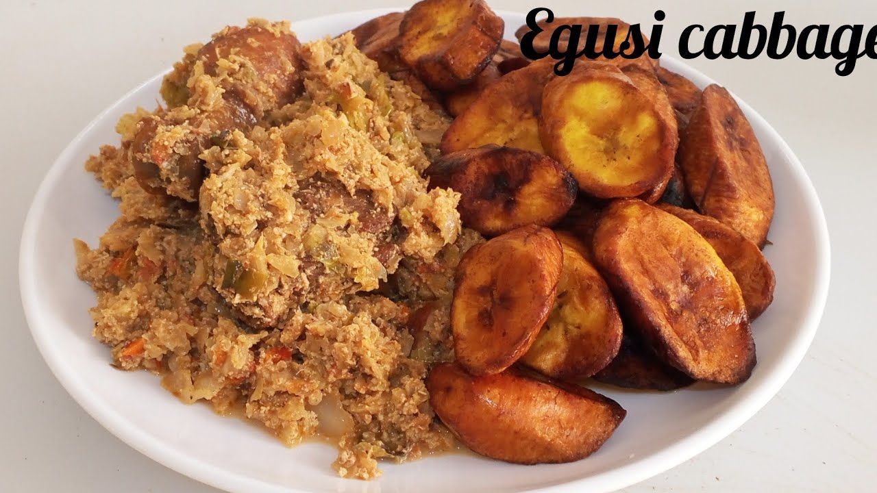 How to cook Egusi cabbage soup like a pro/ Very delicious and easy to make 