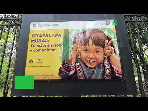 PRESENTAN EN LA GALERÍA ABIERTA DE LAS REJAS DE CHAPULTEPEC MUESTRA FOTOGRÁFICA 'IZTAPALAPA MURAL'