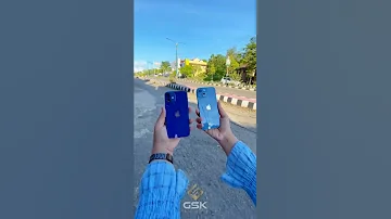 IPhone 13 Mini Vs IPhone 12 Mini Video Test Shorts 