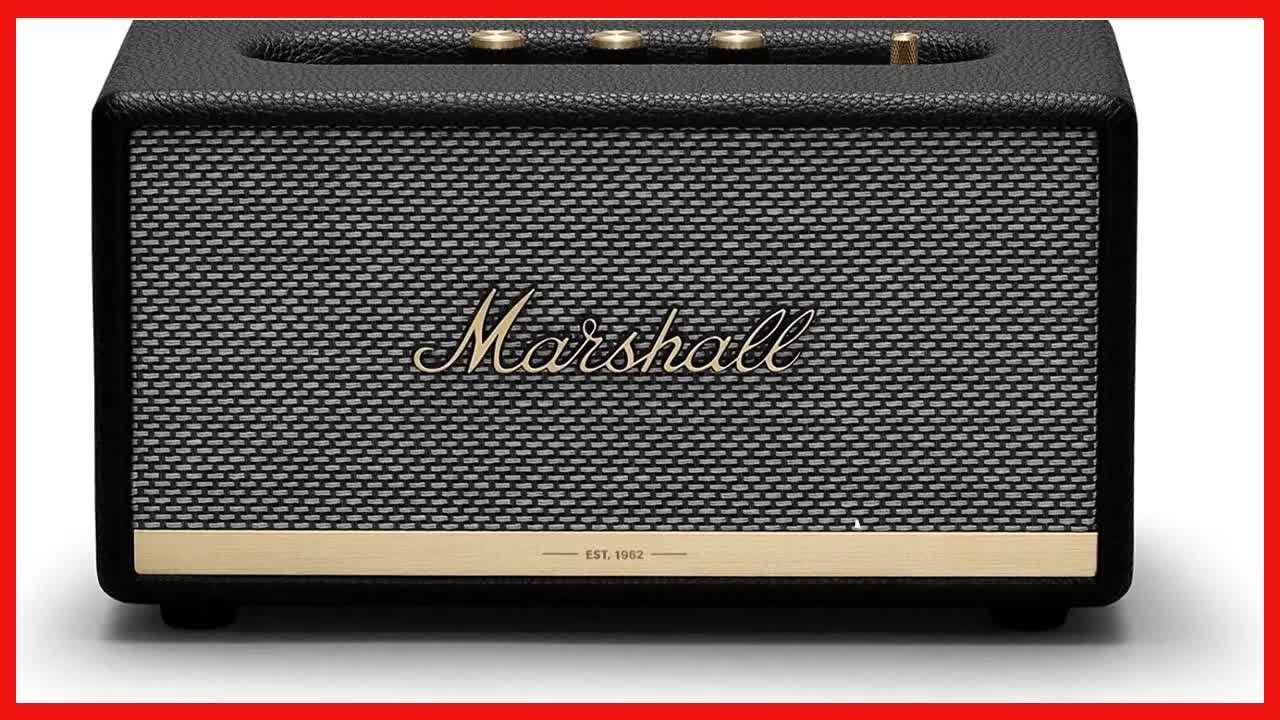 Marshall Acton II: Compact Speaker with Big Sound and Classic