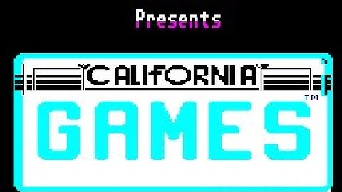 California Games Review for the Sinclair ZX Spectrum by John Gage