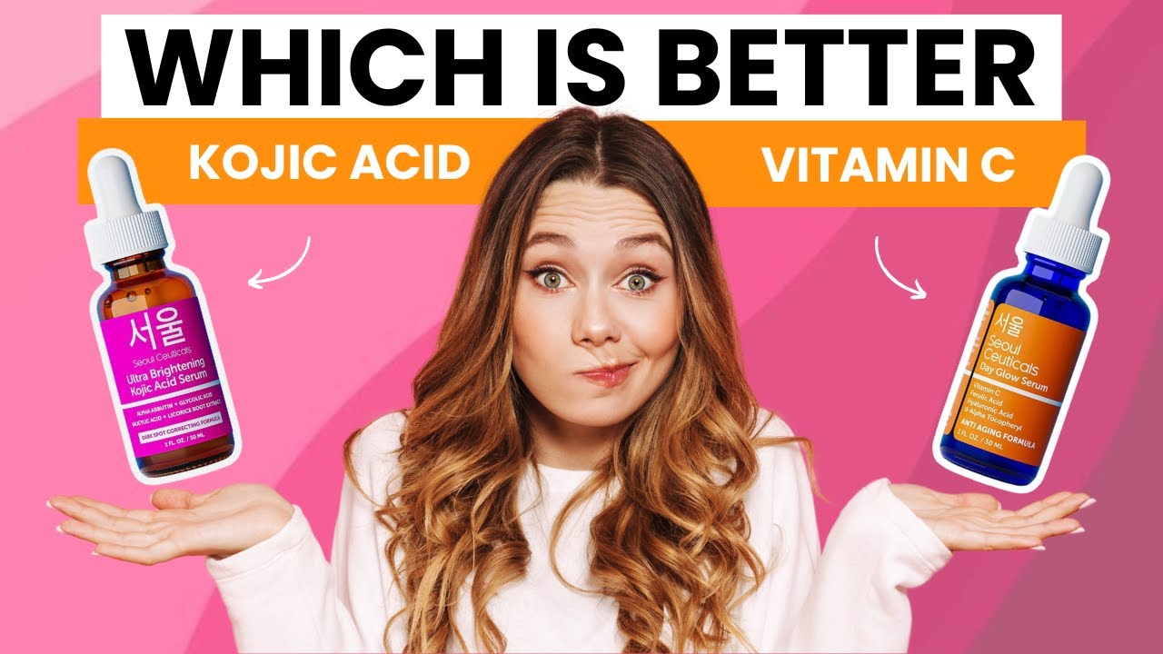 Which Is Better, Kojic Acid or Vitamin C