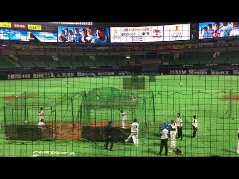 20180506 ホークス 打撃練習VOL.1