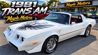 Test Drive 1981 Pontiac Trans Am $19,900 Maple Motors 1999 Pontiac Grand Am Manual